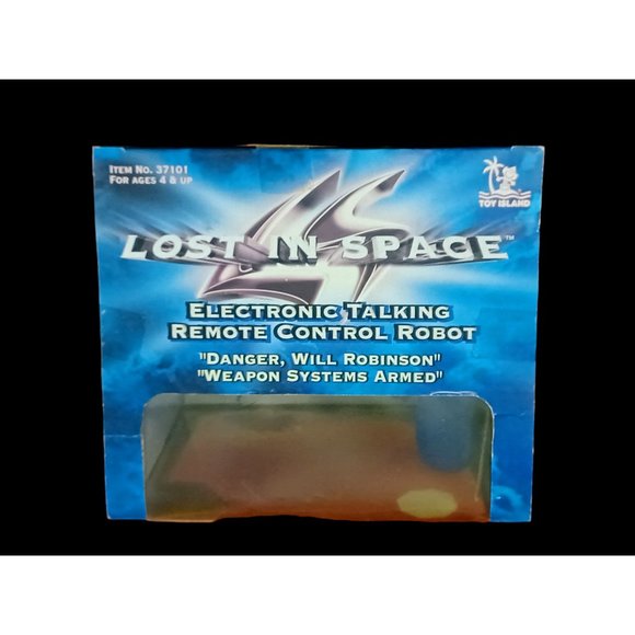 1998 Toy Island Robbie Robot Lost In Space Remote Control Electronic Talking Toy - Picture 4 of 9